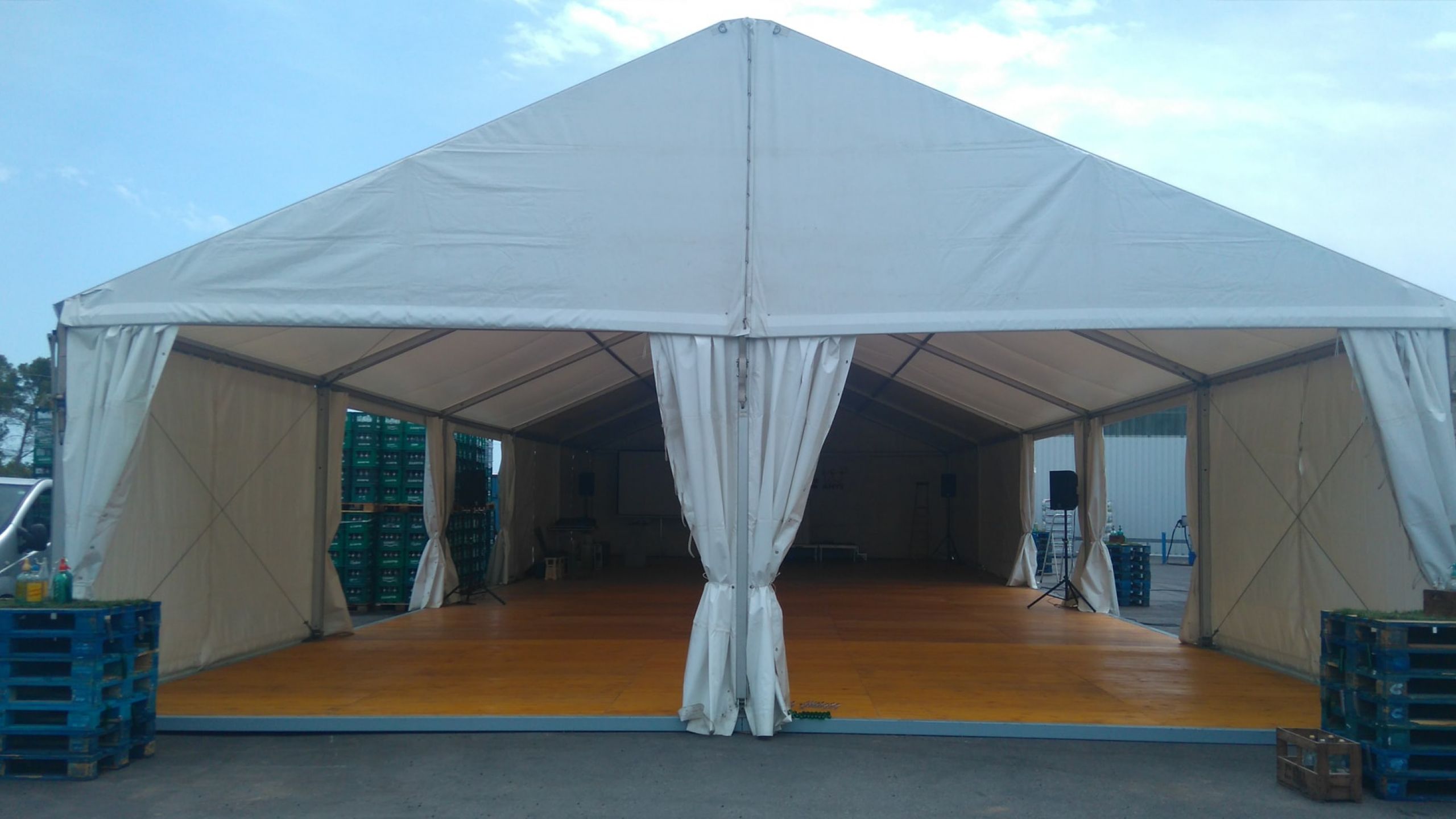 carpa pabellon plegable