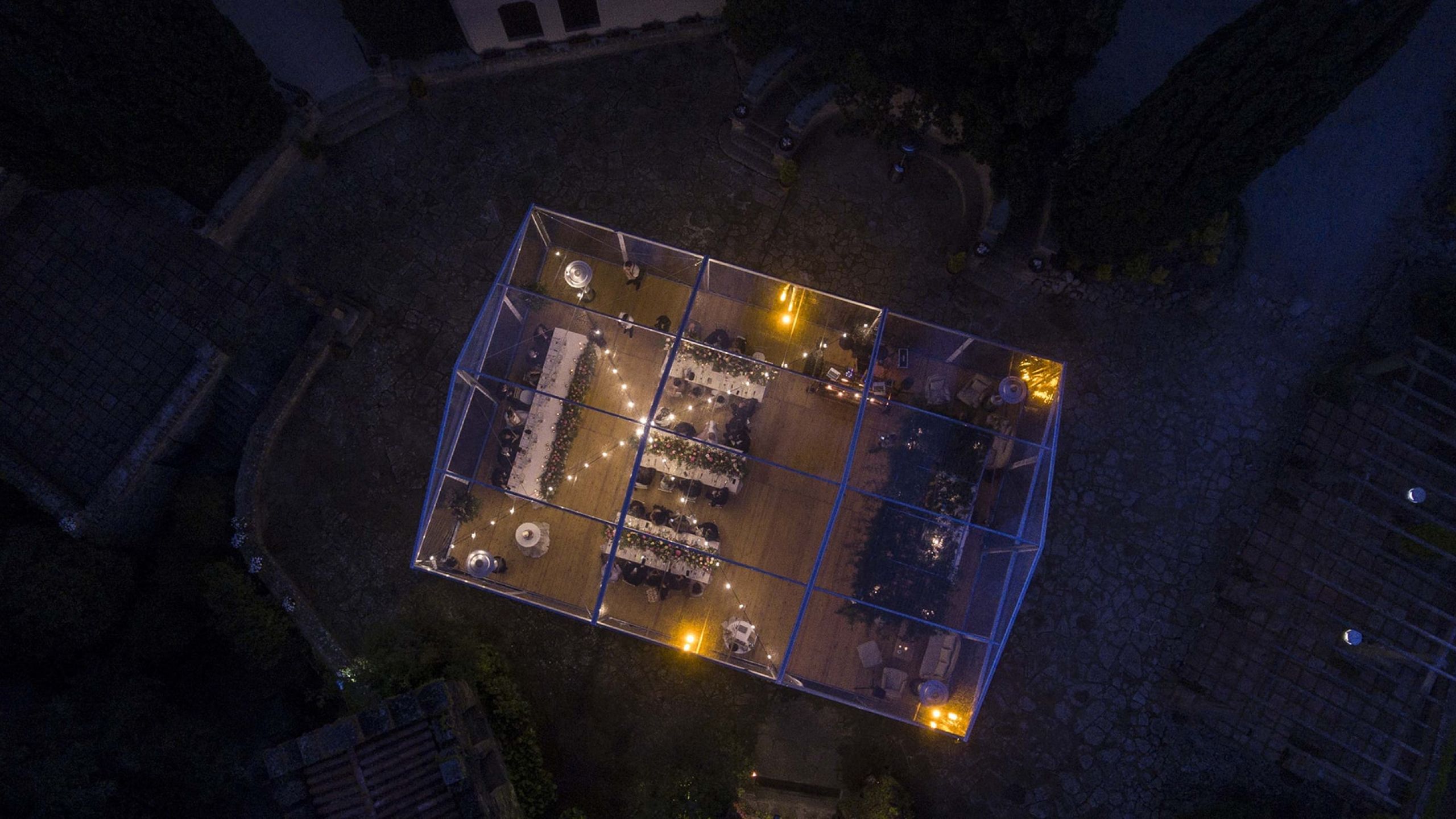 carpas para eventos transparentes: bodas y fiestas